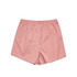 Pink boxer shorts with an elastic waistband, featuring a simple design and no visible branding.
