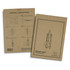 Assembly instructions for a wooden model of a rocket ship, featuring diagrams and parts list on a kraft background.