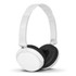 Pulsar Headphones in a sleek white design with black ear cushions.