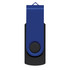 A Helix 16GB Flash Drive in blue and black color. It features a swivel design for easy access to the USB connector.