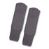 Fluffy grip socks in grey with textured soles for enhanced grip. The socks feature a soft, fuzzy design.