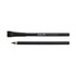 A black inkless pen with a brush tip and pointed end, featuring a branding logo.