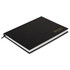 A black A4 diary for 2026, featuring a sleek design and a ribbon bookmark. It includes a branding logo.