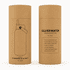 A drink bottle featuring a stainless steel design in a matte finish with a sturdy handle and a metal straw. It includes a brand logo.