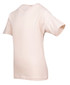 A kid's regular T-shirt in a plain beige colour, featuring a short sleeve design and a blank front.