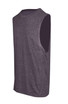 A grey sleeveless tee from the Greatness Range, featuring a simple design and one logo. A grey sleeveless tee from the Greatness Range, featuring a simple design and one logo.