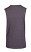 A grey sleeveless tee from the Greatness Range, featuring a smooth fabric and a simple design on the back. A grey sleeveless tee from the Greatness Range, featuring a smooth fabric and a simple design on the back.
