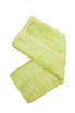 A folded bamboo hand towel in a soft green colour, featuring a simple texture and design.