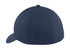 A navy blue Flexfit cotton twill cap, featuring a back view with no visible logos or branding.