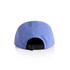 A light blue nylon cap with a rounded crown and an adjustable strap at the back. It features a logo.