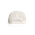 A white Mesh Trucker Cap featuring a breathable mesh back and an adjustable strap. It has a logo on the front.