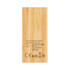 Mills Bamboo Power Bank - 10000 mAh