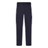 Lightweight drill pants in navy blue with a side pocket and a belt loop detail. The product features branding.