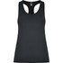 A black Aida tank top with a racerback style and no visible logos.