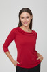 EVA KNIT 2226 Cowl neck designed womens corporate top