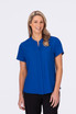 Envy 2288 is Tangerine relaxed fit shirt with pleated front concealed buttons