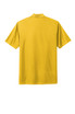 A yellow Nike Dri-FIT Micro Pique 2.0 Polo shirt with a collar and short sleeves, featuring a logo.