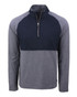 MCC00034 Navy Blue Heather/Navy Blue - Mannequin Front (High Res Image)