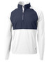 MCC00034 White/Navy Blue - Mannequin Front (High Res Image)