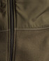Recycled Fleece Mens Hybrid Jacket closeup