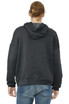 A unisex sponge fleece pullover hoodie in dark grey, featuring a hood and a relaxed fit.
