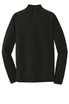 A black OGIO ENDURANCE Origin Jacket featuring long sleeves and a high collar, with a logo on the back.