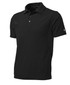 A black OGIO Accelerator Polo shirt with a collar, short sleeves, and a subtle logo detail.