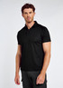 Dubarry - Menton Men's Technical Polo - Polo Shirts - Black