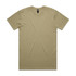 A khaki Classic Tee with a crew neckline and short sleeves. It features a logo on the inner tag.