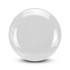 Aero Flyer - Large is a round, white frisbee with subtle concentric ring patterns and a central logo.