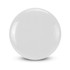 Aero Flyer - Small in white, featuring a smooth surface with circular groove detailing and a central disc shape.