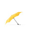 A yellow BLUNT Neo Umbrella with a curved canopy and a black support arm. It features a logo on the handle.