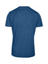 A blue unisex Challenger T-shirt made from 100% polyester, featuring a plain back and a logo.