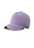 A lavender 5-panel cap made from 280gsm 100% cotton drill, featuring a logo.