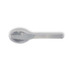 A stainless steel spoon from the Juniper Cutlery Set, featuring a sleek and polished design.