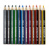 A set of 12 Staedtler colouring pencils in various colours, neatly aligned with branding visible.