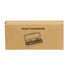 A brown cardboard box containing a compact 55 in 1 pocket screwdriver tool set with various attachments.