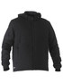 Bisley Workwear Black Flx & Move puffer Fleece Hooded Jacket