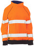 Bisley Workwear Orange Women's Taped Hi Vis Fleece Jumper