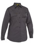 Bisley Workwear Charcoal Women's X Airflow Stretch Ripstop Shirt