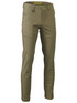 Bisley Workwear Khaki Stretch Cotton Drill Work Pants