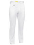 Bisley Workwear White Stretch Cotton Drill Cargo Pants