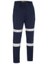 Bisley Workwear Navy Recycle Taped Biomotion Cargo Work Pant