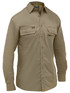 Bisley Workwear Khaki X Airflow Stretch Ripstop Shirt