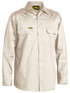 Bisley Workwear Sand Cool Lightweight Drill Shirt