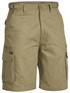 Bisley Workwear Khaki Original 8 Pocket Cargo Short