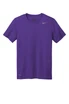 A purple Nike Team rLegend Tee featuring a logo on the shoulder. Short sleeves and a classic fit.
