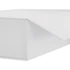 A large, white magnetic gift box with a sleek design and a flap opening. It has a subtle logo on one side.