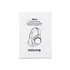 Aero wireless headphones in white, featuring a sleek design and a visible logo.