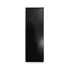 A sleek, black rectangular box with a glossy finish, featuring a logo on one side.